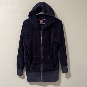 Juicy Couture Tracksuit Zip Blue Navy